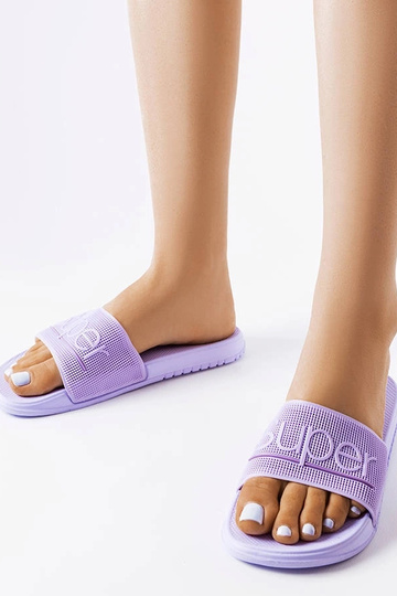 Lila Flip-Flops aus Gummi...