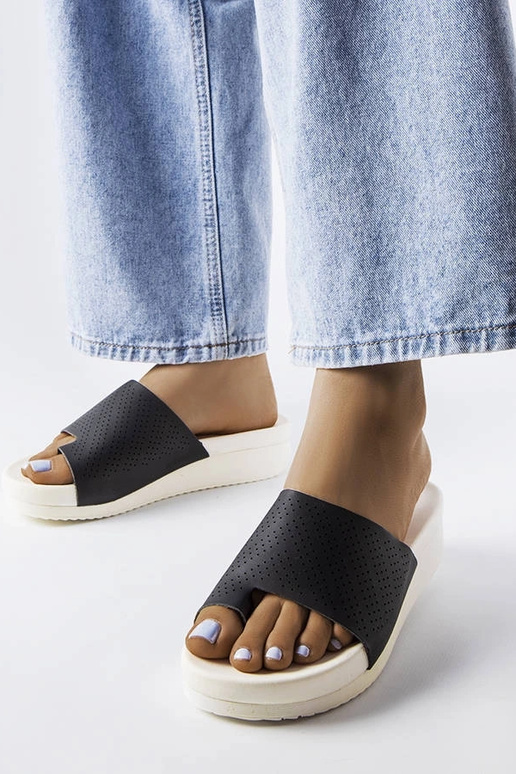 Sorte Monferrato kilesandaler