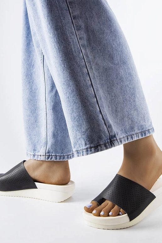 Sorte Monferrato kilesandaler