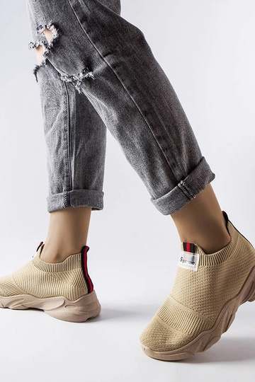 Mørk Beige Greco Slip-On Sportssko til kvinder 2