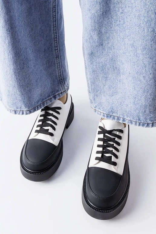 Hvide flade sko Merico Hvide flade sko Merico