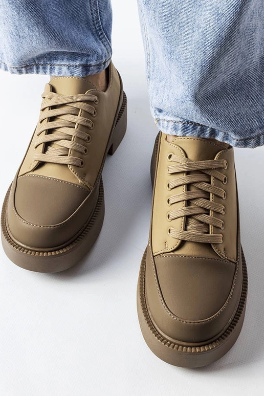 Brune flade sko Merico Brune flade sko Merico