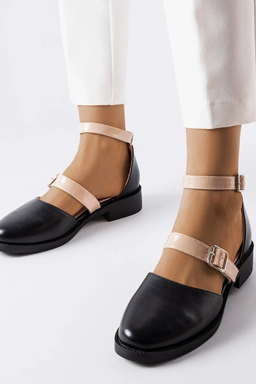 Schwarze Josiane-Ballerinas... 2