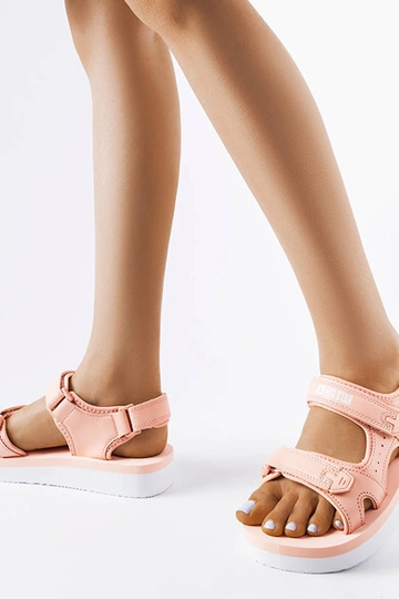 Sandales en mousse rose Big...