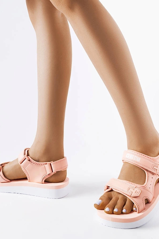 Big Star Sandalen aus rosa...