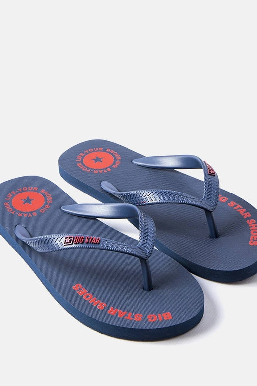Marineblå flip-flops Big Star LL174424 Marineblå flip-flops Big Star LL174424