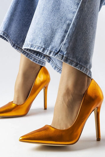 Delis – Pumps in Orange mit...