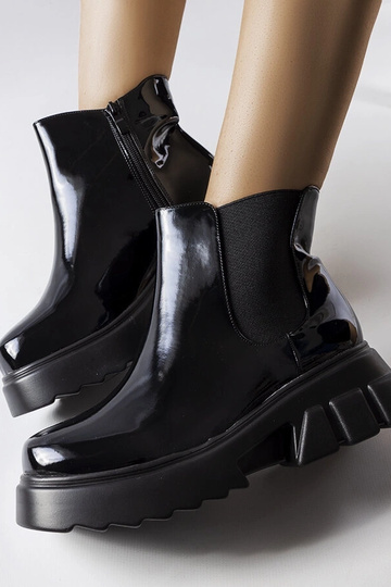 Bottes d'hiver noires en... 2