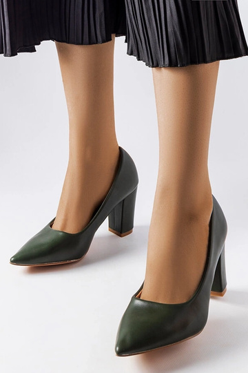 Maurelle Green Pumps med hæl