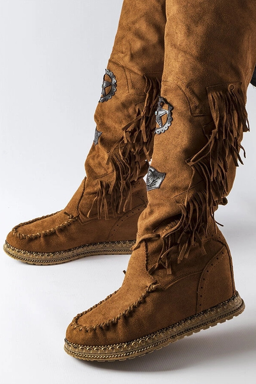 Bottes compensées Cascia caramel Bottes compensées Cascia caramel