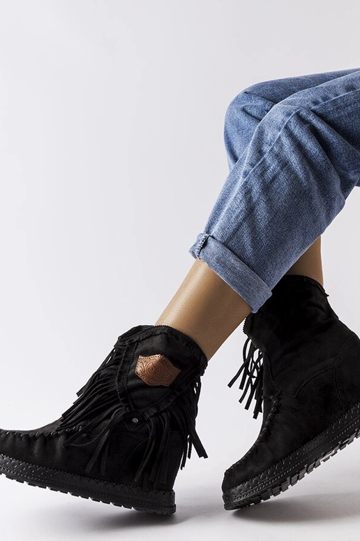 Sorte Giudice kile ankelstøvler