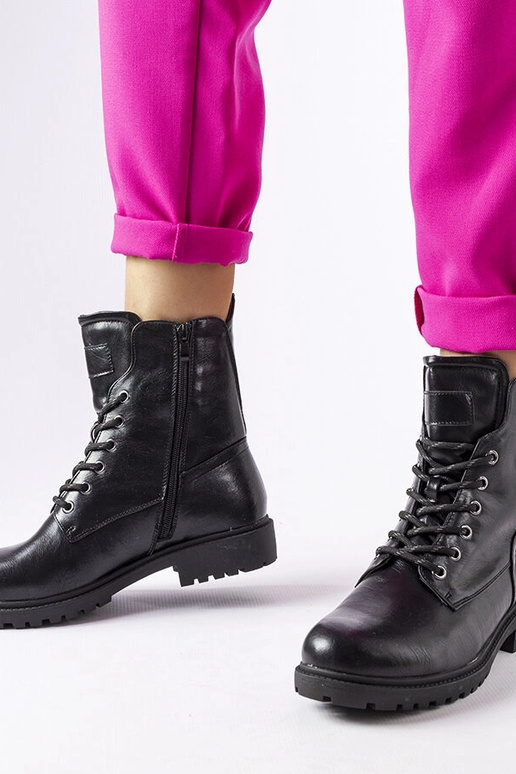 Schwarze isolierte Ailen-Stiefel Schwarze isolierte Ailen-Stiefel