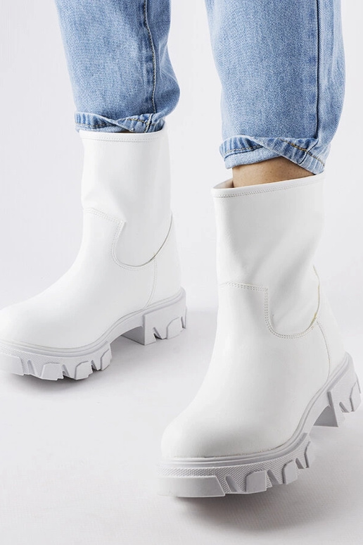 Wuori – Weiße Arbeitsstiefel zum... Wuori – Weiße Arbeitsstiefel zum...