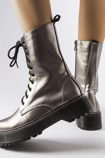 Calcirelli brune metalliske tasker 2