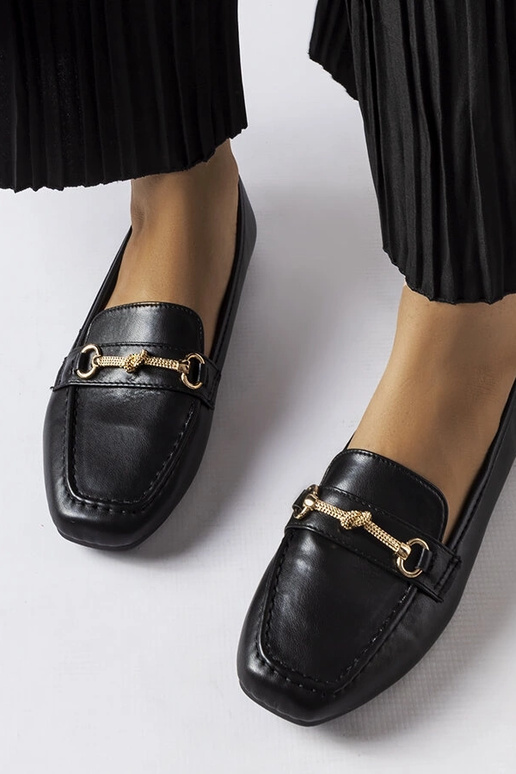 Sorte Docherty fancy loafers Sorte Docherty fancy loafers