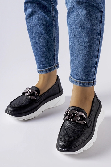 Mocassins noirs avec... 2