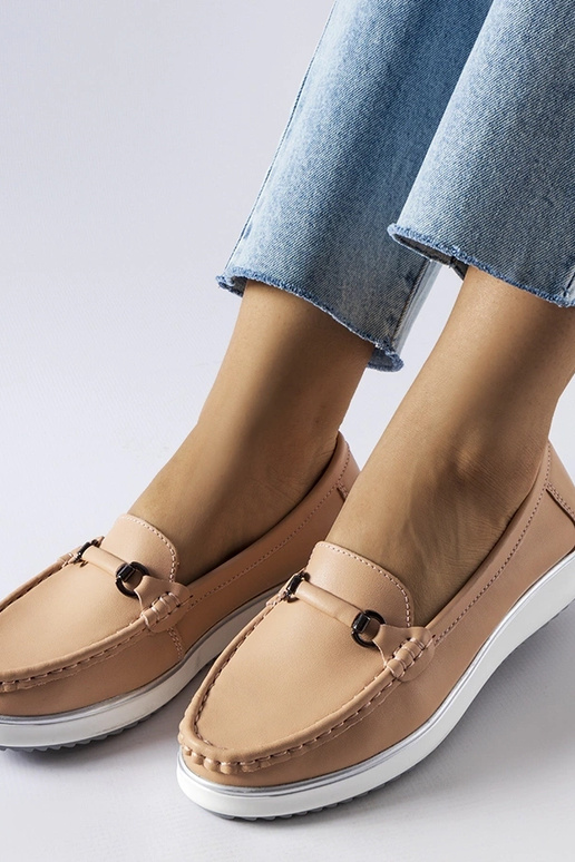 Vinceza Pink læder indersål mokkasiner Vinceza Pink læder indersål mokkasiner