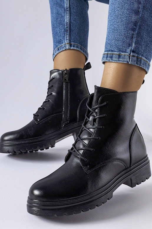 Bottes de trekking d'hiver noires, «...