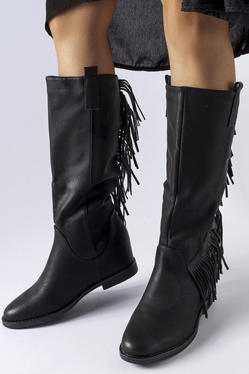 Sorte støvler med...