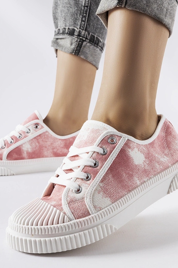 Clavet – Sneaker in verwaschenem Rosa 2