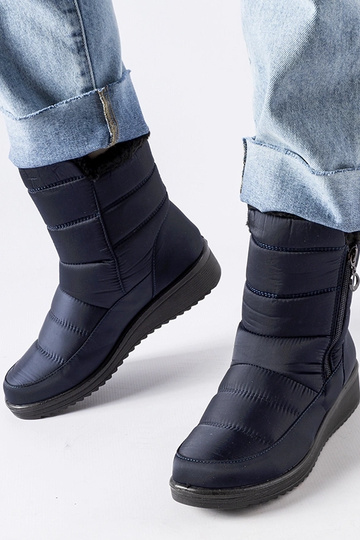 Bottes de neige bleu marine... 2