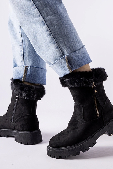 Bottes d'hiver noires en... 2