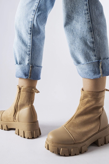 Bottes de travail en daim... 2