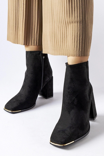 Schwarze Cheney-Stiefel mit...