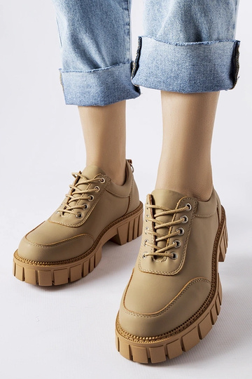 Chaussures Severino marron avec finition mate
