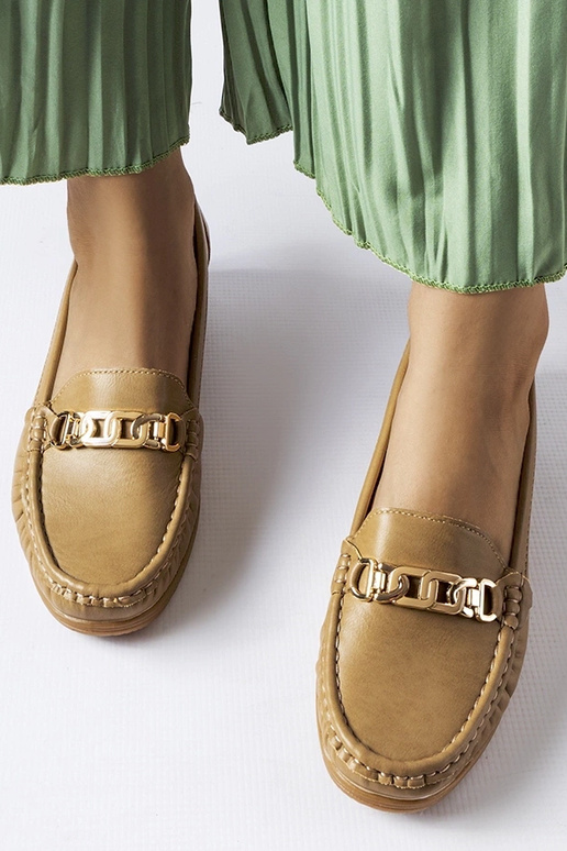 Brune loafers med kilespænde fra Lerino Brune loafers med kilespænde fra Lerino