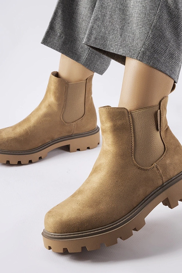 Bottines d'hiver couleur...