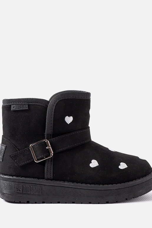 Bottes de neige noires Big Star pour...