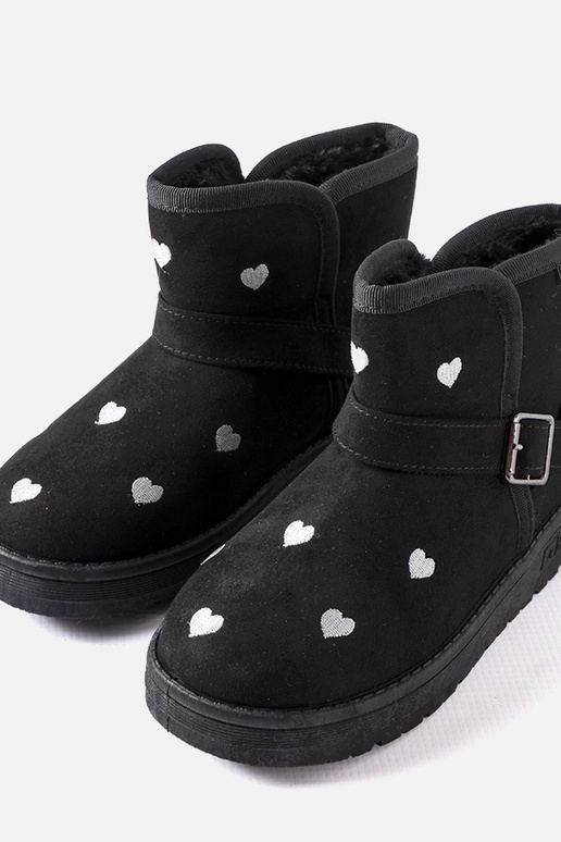 Bottes de neige noires Big Star pour...