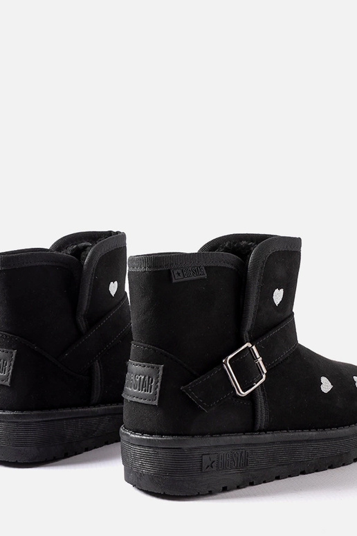 Bottes de neige noires Big Star pour...