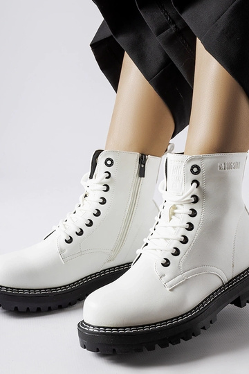 Bottes hautes blanches avec... 2