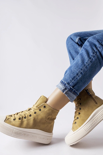 Baskets chaudes beige foncé... 2