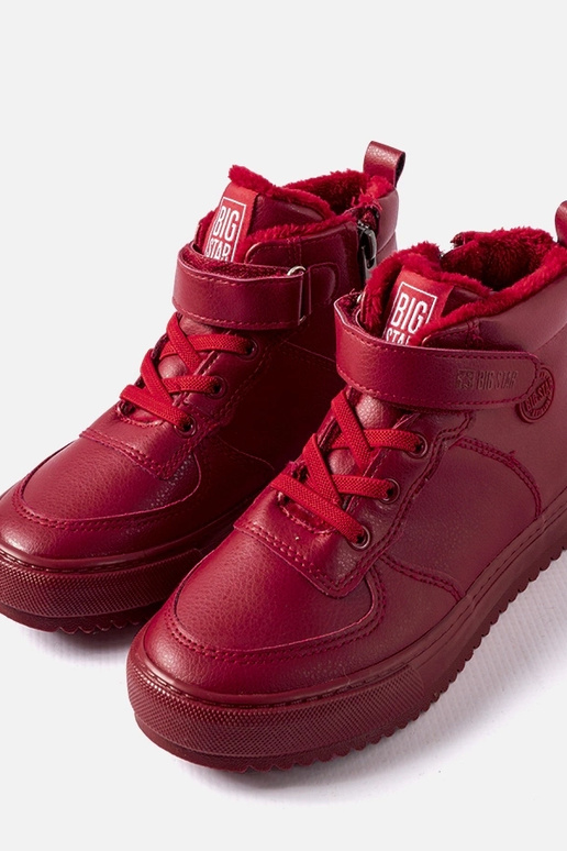 Rote Winterstiefeletten, „Big Star...