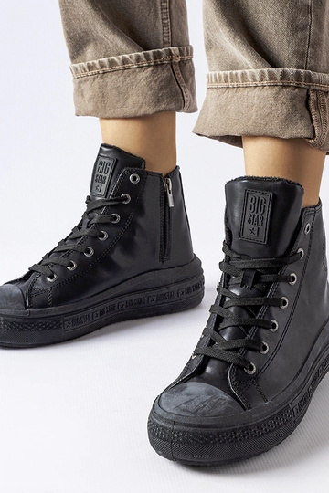 Chaussures d'hiver noires,...