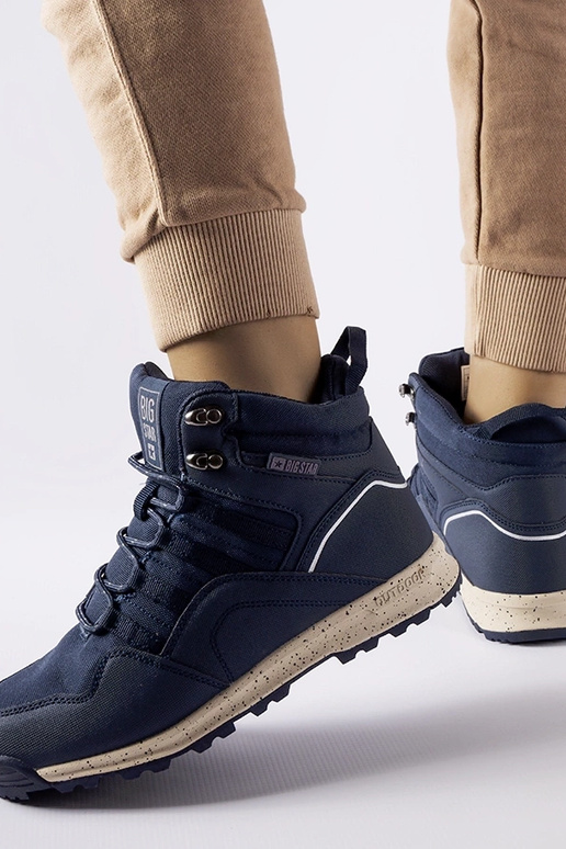 Blaue Big Star Stiefel KK274611 NAVY