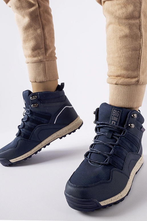 Blaue Big Star Stiefel KK274611 NAVY