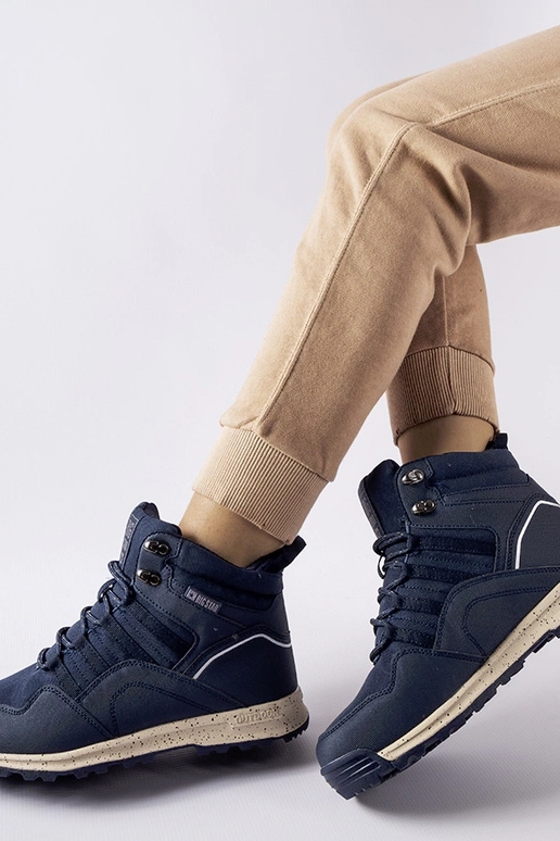 Bottes Big Star bleues KK274611 NAVY