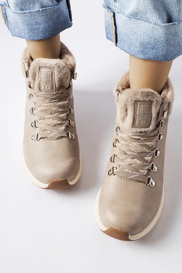 Beige isolerede støvler Big Star MM274487 2