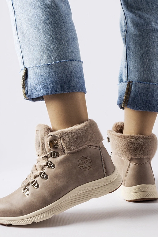 Beige isolierte Stiefel Big Star...