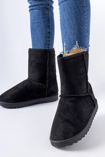 Schwarze Stiefeletten mit...