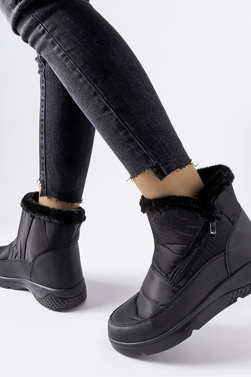 Judithe sorte isolerede snestøvler...