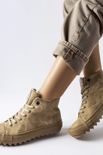 Baskets isolantes beiges... 2