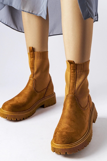 Bottes en daim artificiel... 2