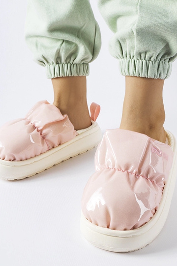 Chaussons isolants roses Big Star MM274129
