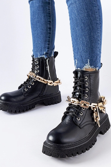 Schwarze Bowlingstiefel mit... 2