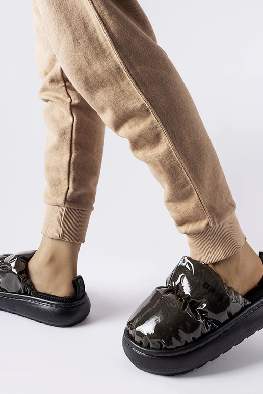 Sorte isolerede hjemmesko Big Star...